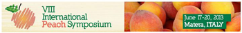 VIII International Peach Symposium